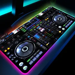 Pioneer Dj Controller Backlit Mat Table Rubber Pads Complete Rgb Large Mouse Pad Setup Decoration Office Accessories Mousepad XL