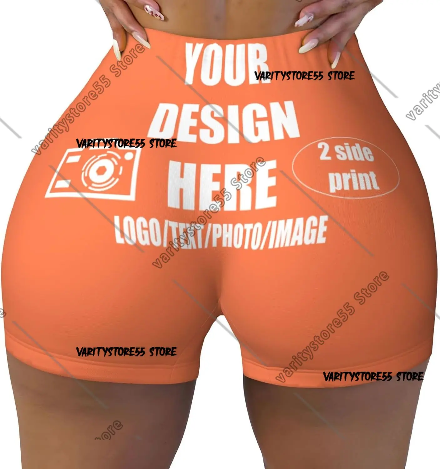 

Универсальные женские шорты для йоги на заказ. Женские шорты для тренировок с 2-сторонним принтом, идеально подходящие для ежедневных мероприятий.