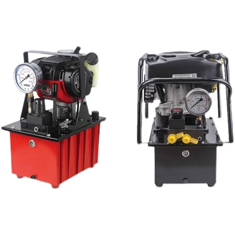 Ultra-high Pressure Electric Pump Hydraulic Press Gasoline Engine Hydraulic Pump Double Acting Gasoline Engine