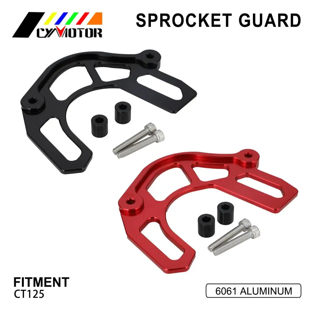 

For Honda CT125 CT 125 Motorcycle CNC Front Sprocket Cover Chain Protector Guard Aluminium