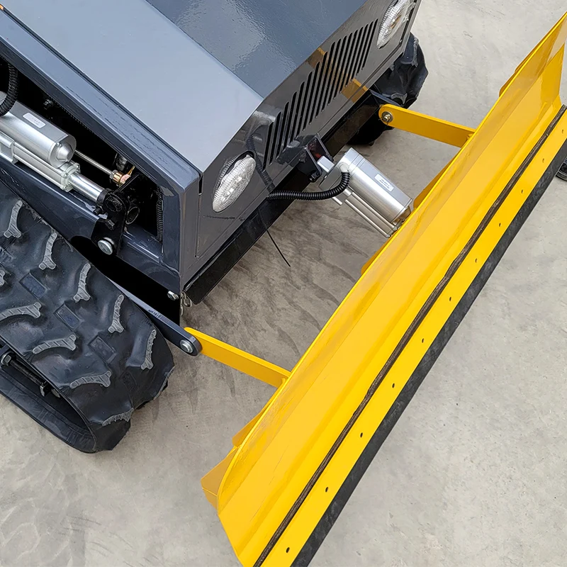 Customized Home Use Garden Petrol Engine 19.7IN Robotic Mower Remote Control Lawn Mower with Snow Plow