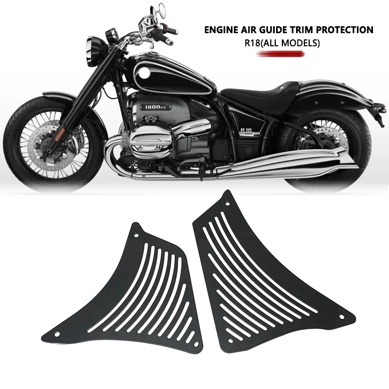 

Fit For BMW R18 Classic R18 B Transcontinental 2020 2021 2022 Motorcycle Accessories Engine Air Guide Trim Protection Cover