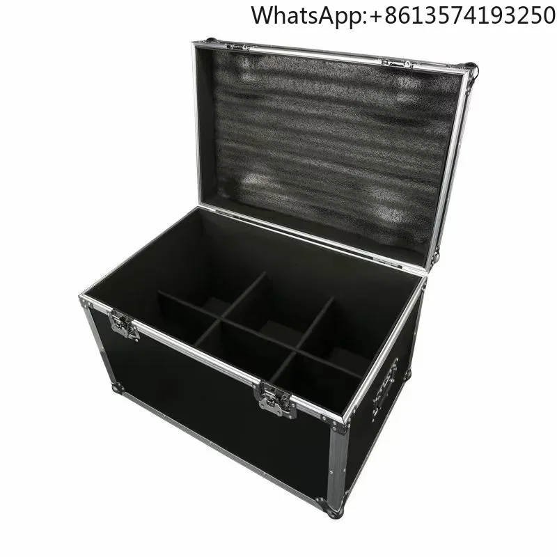 

【2026】High-quality stage light flight case supports equipment case with small compartment for storing cable accessories