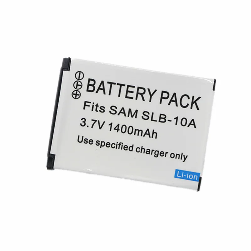 SLB-10A batteria o caricabatterie per Samsung ES50 ES55 ES60 EX2F HZ10W HZ15W IT100 L100 L110 L200 L210 L310W M100 M110 M310 M310W NV9