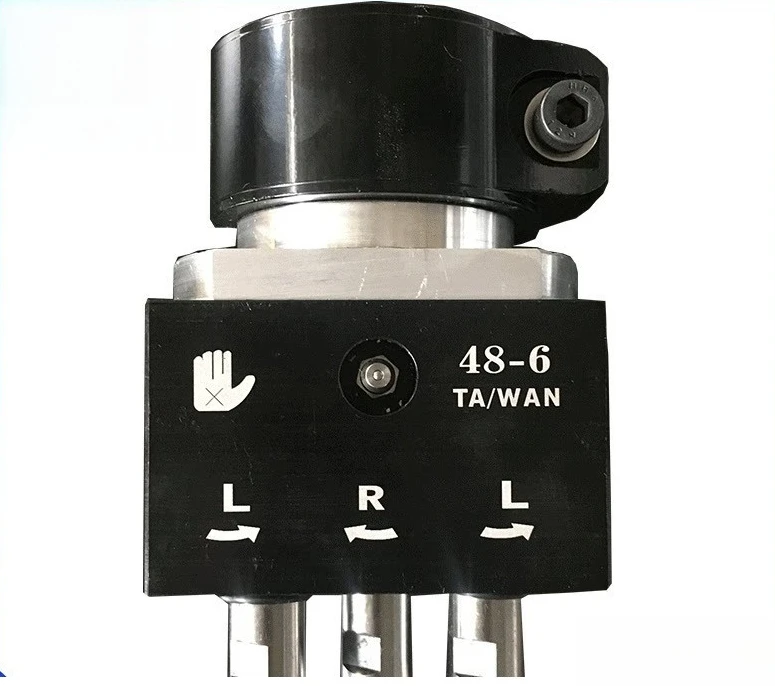 Woodworking Hinge Boring Head 48-6, Multi-spindle Hinge Hole Drill Head, Furniture Cabinet Hinge Drilling Tool