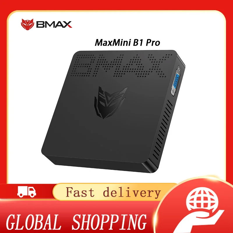 

BMAX MaxMini B1 Pro Intel N4000 Intel Ultra HD Graphics Card 8GB RAM Storage 128GB Windows 11 Gaming · Commercial Mini PC