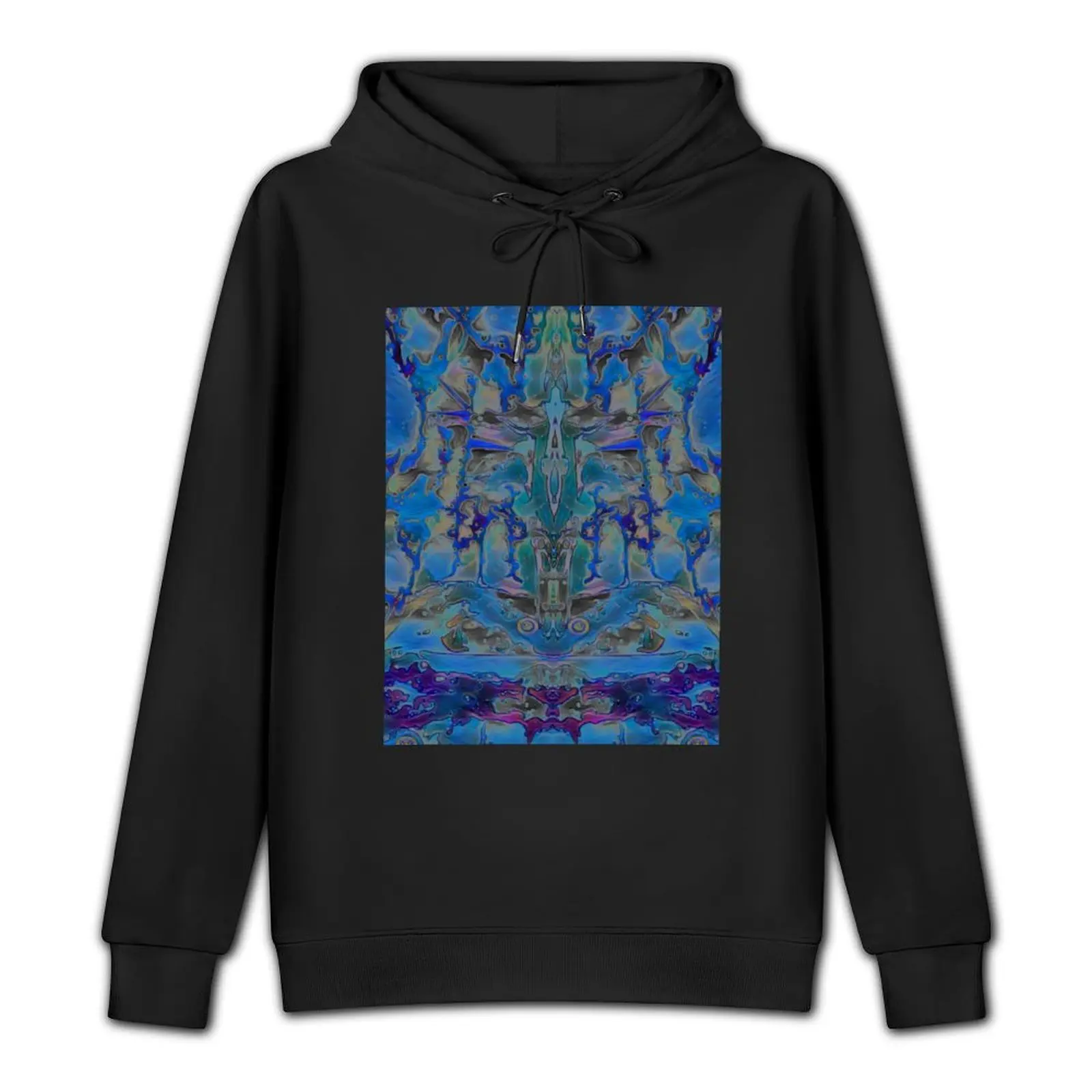 Abstract Night-Time Horror Story Pullover Hoodie autumn clothes hoodies for men