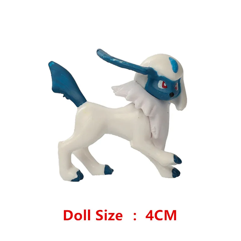 Pokemon Anime Actionfiguren-Set - Pikachu Sonnenelf Eevee Gengar Monster Cartoon-Modell Spielzeug Geschenk für Großhandelskäufe – Detail 30
