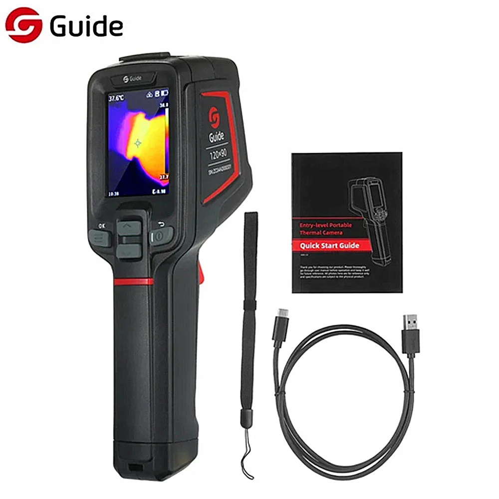 Handheld GUIDE T120 Thermal Camera 2.4-inch LCD Entry-level Thermal Imager Thermographic NETD 60mK Industrial Infrared Camera