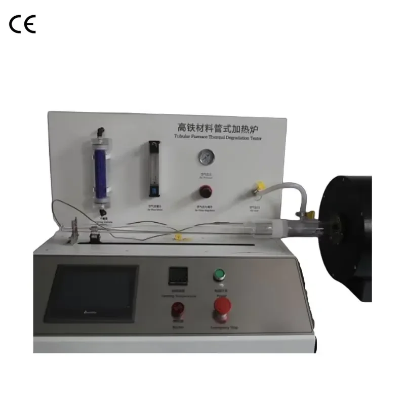 EN 50305 NF X 70 High Speed Rail Tubular Heating Furnace Tester EN 45545 HSR Piped Thermal Heat Furnace Tubular Heat Furnace