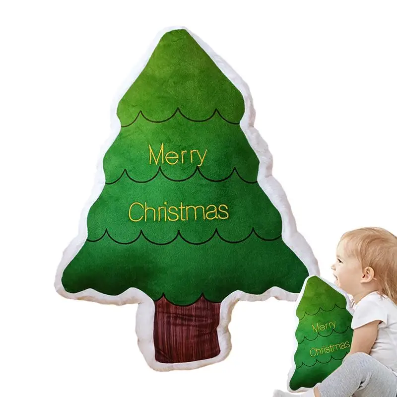 

Рождественская елка, Плюшевые рождественские игрушки, милая Рождественская декоративная подушка для девочек, Рождественский подарок на день рождения, украшение для дома, автомобиля, комнаты