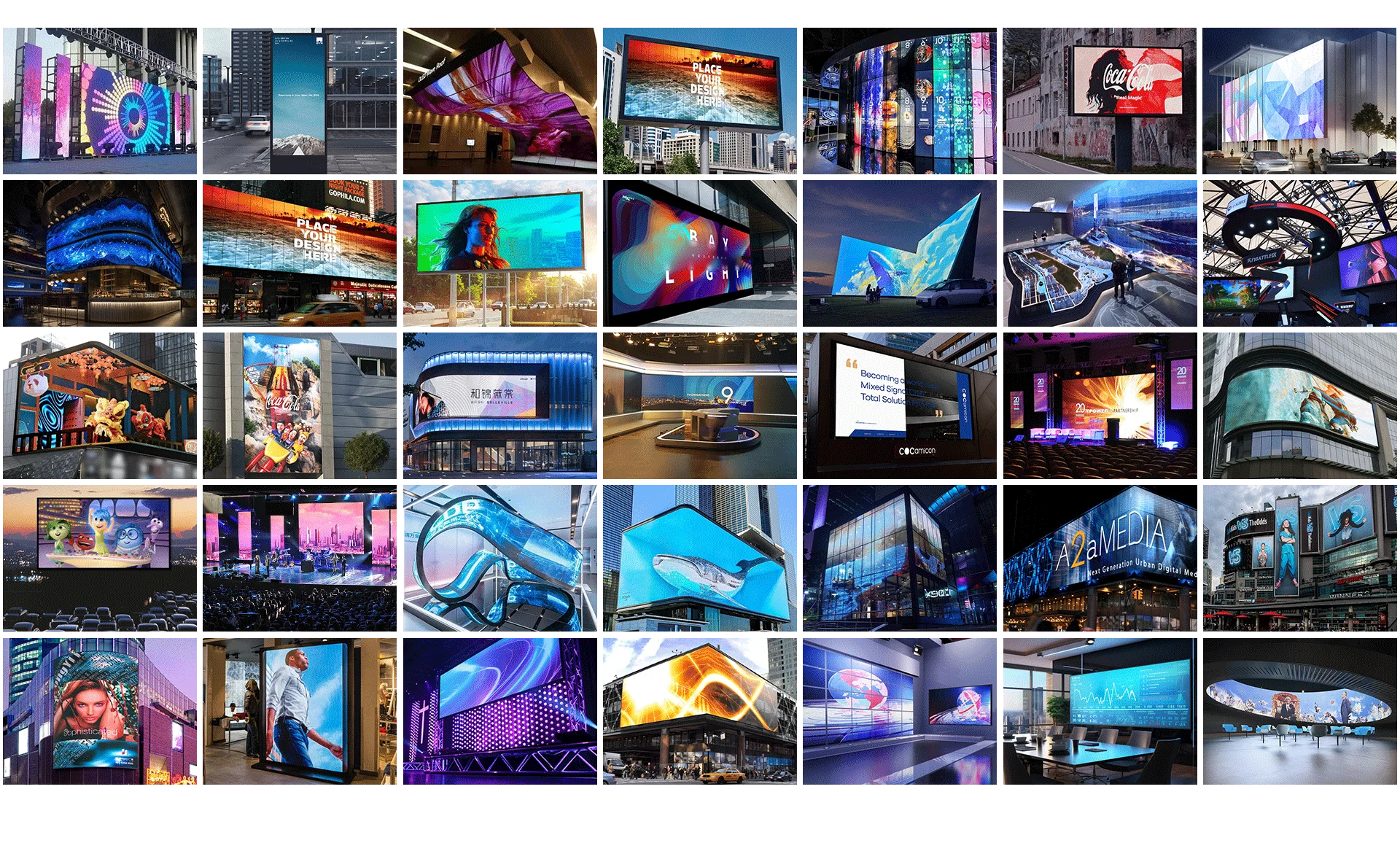 لوحات عرض ثابتة خارجية قابلة للتخصيص لجدار الفيديو P5 960*960 مللي متر لوحة عرض رقمية لوحة الحدث Led Scr