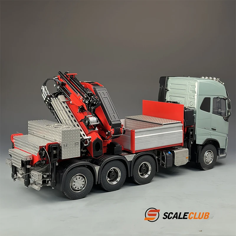 Scaleclub model Tamiya 1/14 FH750 8X8 Bands turn to F1650 with the car crane