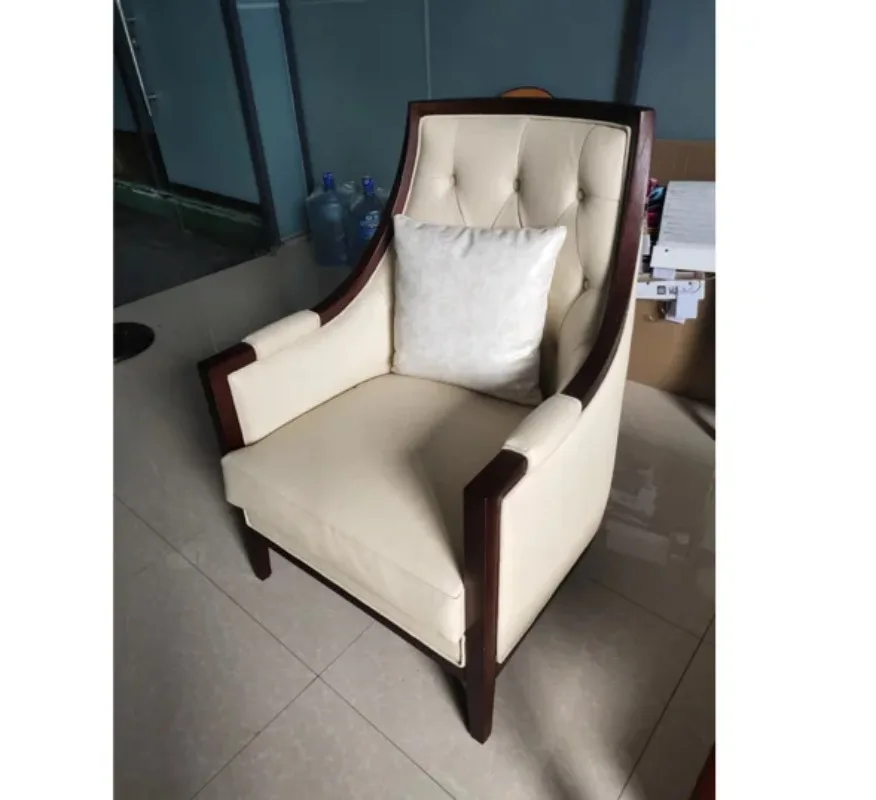 Luxury Casino Living Room Sofa Wood Frame High-grade Gaming Bar Modern Chair for Home
