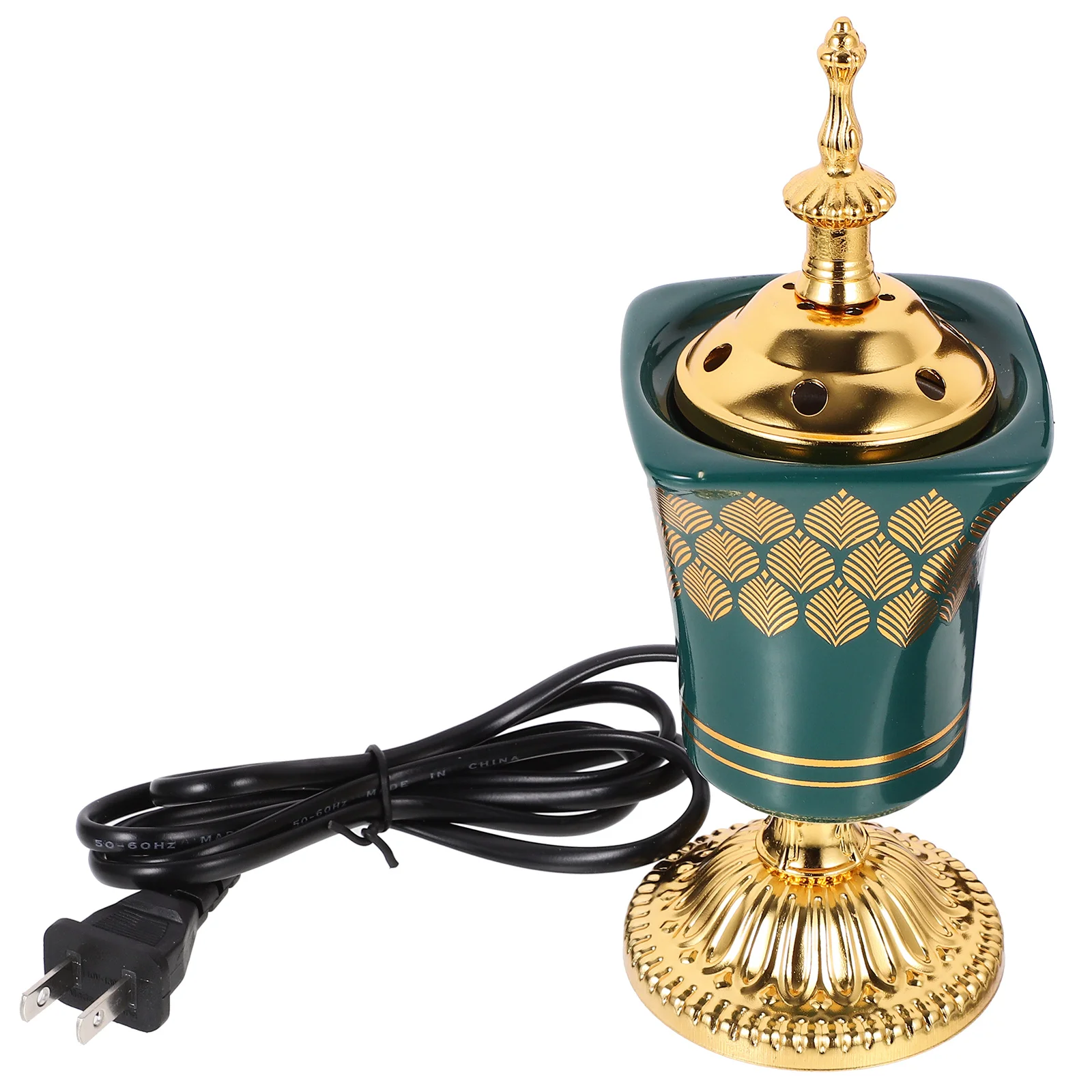 Decorative Oud Burner Incense Retro Ornament for Decoration Office Bakhoor Electric