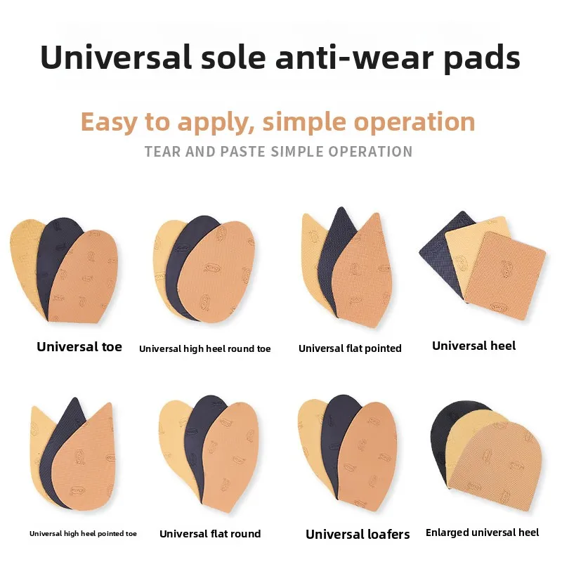 

Universal oe Sole Stiers Genuine Leather Large Bot Anti-wear Anti-slip Protection High Heel Film oe Accories