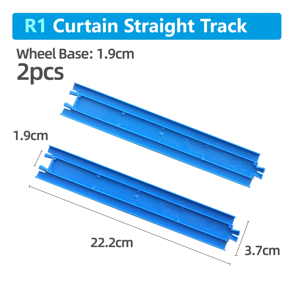 Alle Arten von Kunststoff Schiene Zug Gleis Teile Zubehör Kurve/gerade/Block/Brücke Schienen Geschenk für Jungen