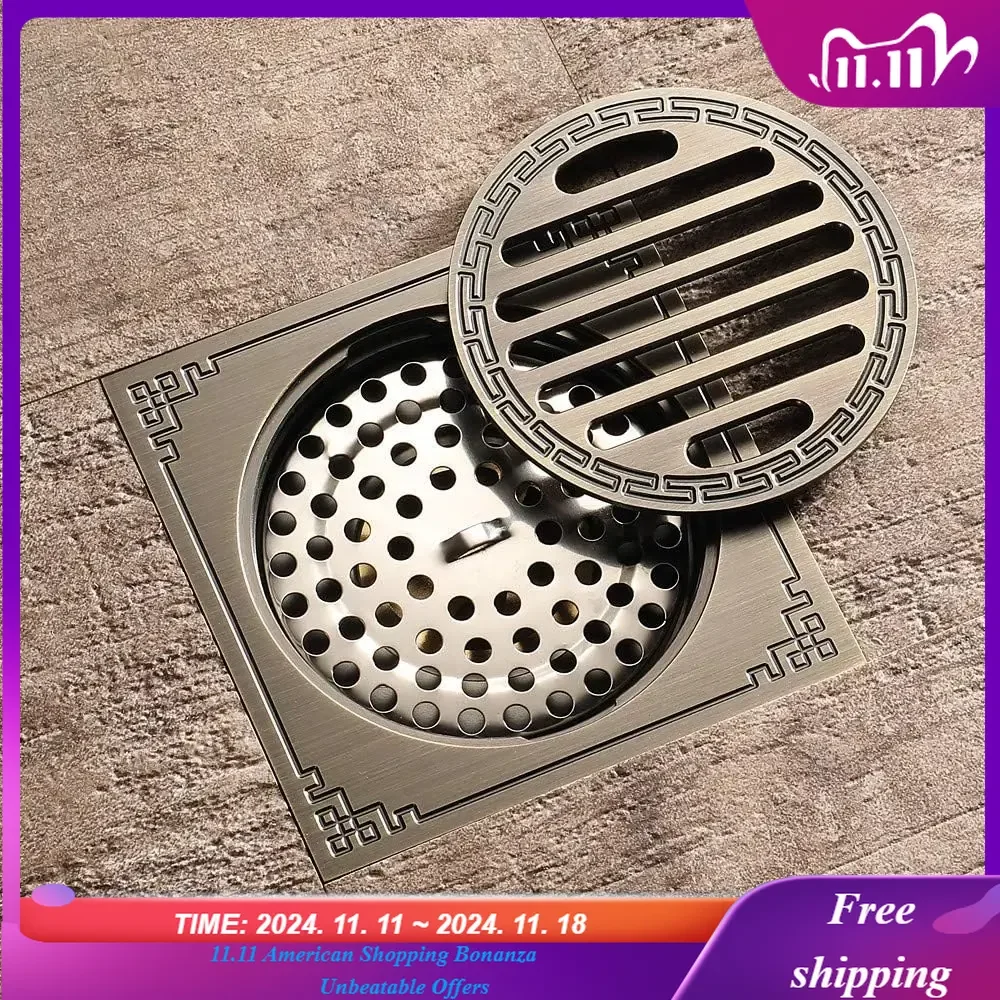 Kitchen Bathroom Sink Strainer,Stainless Steel Drain Filter, Bath Drain Protector, Shower Drain Cover Hair Trap Catcher Stopper