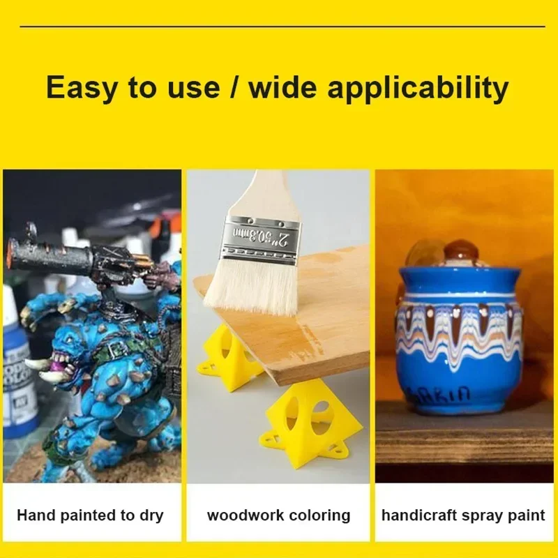 فوط طلاء مثلثة لأعمال النجارة ، حوامل هرمية ، أدوات أقدام ، ملحقات نجار ، فوط طلاء ، 10 *