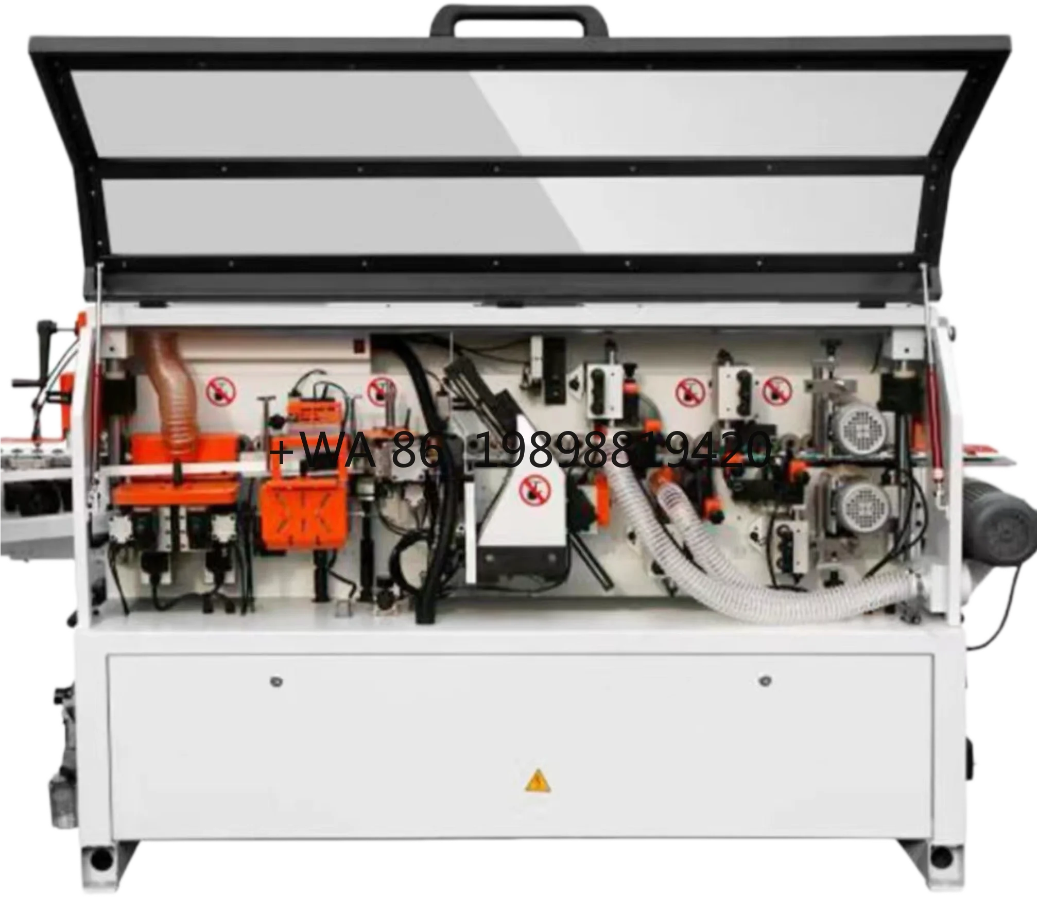 Máquina aplicadora de bandas de borde compacta Enchapadora De Cantos automática