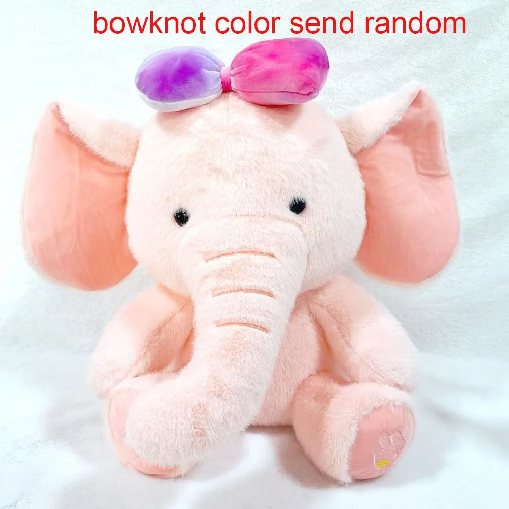

Cute Long Nose Elephant Gray Soft Cartoon Elephant Plushie Creative Kawaii Animal Stuffed Decorative Gifts
