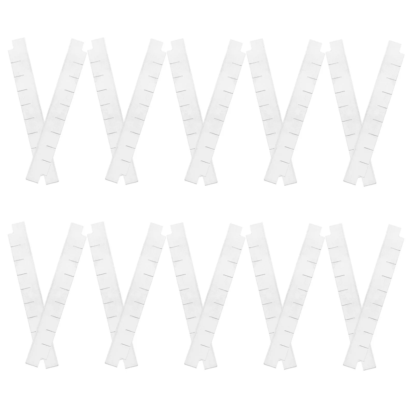 20Pcs Commercial Stainless Steel Vegetable Dicer Blade Replacement Chopper Pusher Block Onion Tomato French Fry Cutter