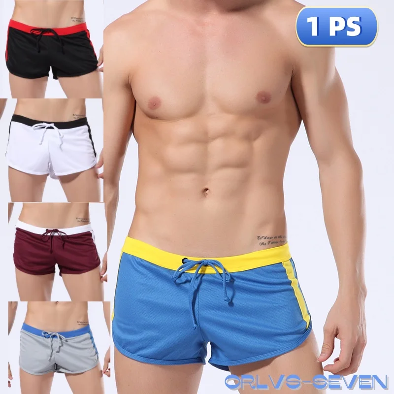 

Men Underwear Boxer Summer Fashion Swimwear Swimming Trunks Sports Wear Sexy Short Men Beach Pants Underwear