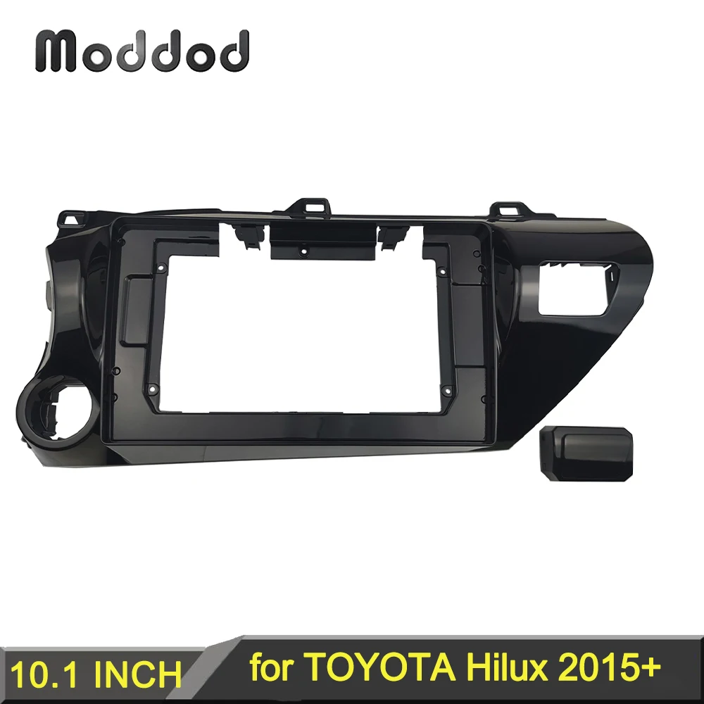 

10.1 INCH Car Radio Frame for TOYOTA Hilux REVO 2015+ Left Hand Drive Stereo DVD Player Install Surround Trim Panel Audio Fascia