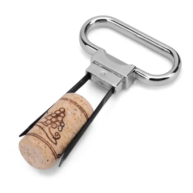 Professional Cork Puller Vintage Wine Bottle Opener Ah-So Two-prong Cork Extractor Red Wine Champagne Sparkling Stopper Remover