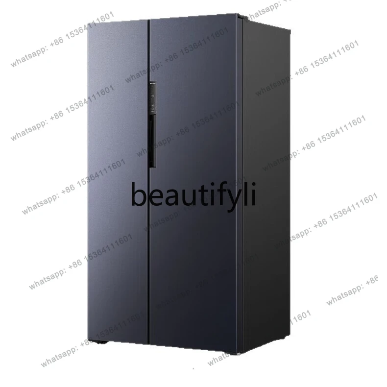 Fly open double door refrigerator first-level energy-efficient frequency converter air-cooled frost-free household