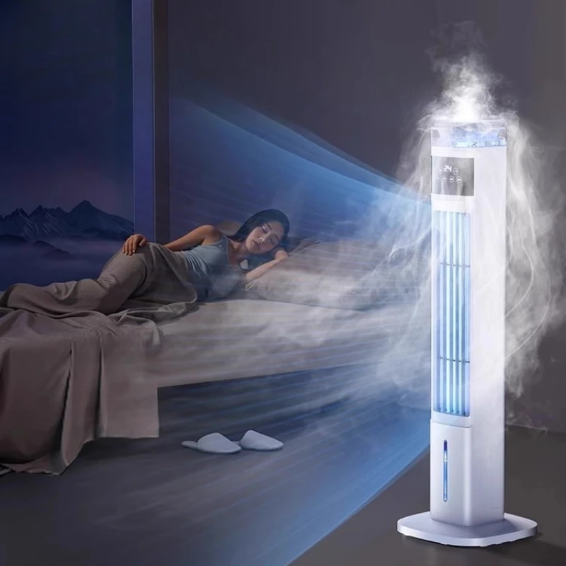 ‌ مبرد هواء Pro Turbo Mist Floor مقاس 910 مم - نظام الرياح الجليدية بالطرد المركزي مع مؤقت ووضع نوم منخفض الضوضاء لغرفة النوم ‌