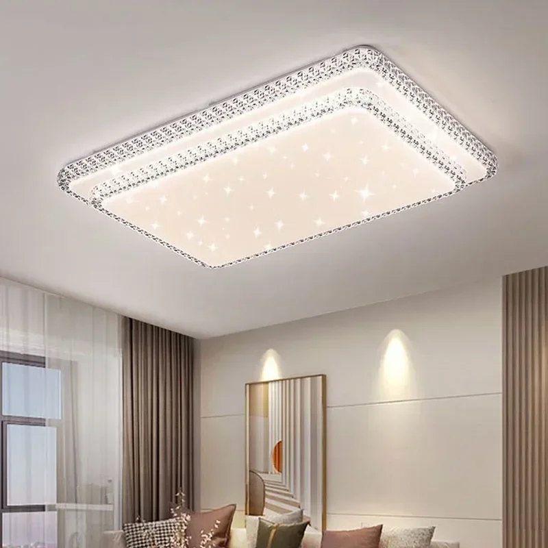 Modern LED Ceiling Lamp for Bedroom Living Dining Room Study Simple Acrylic Chandelier Home Decoration Lighting Fixture Luster