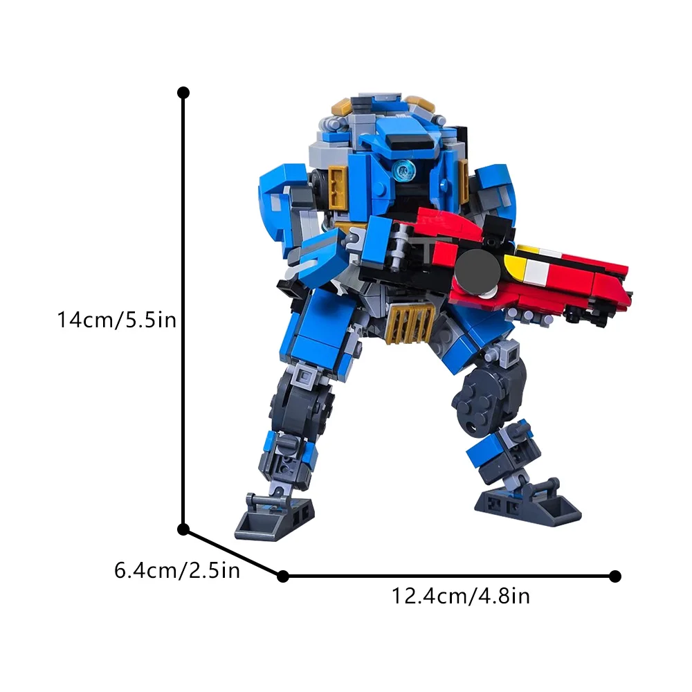 MOC BT-7274 ヴァンガード級タイタンブリックゲーム タイタンフォール2