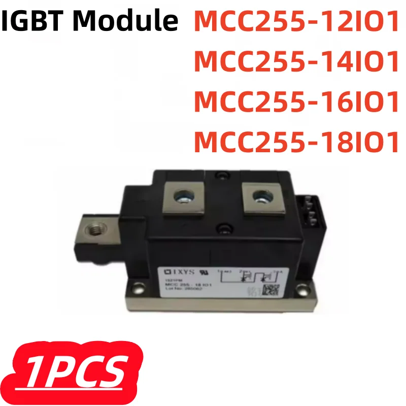

1Pcs/lot New MCC255-12IO1 MCC255-14IO1 MCC255-16IO1 MCC255-18IO1 IGBT Module