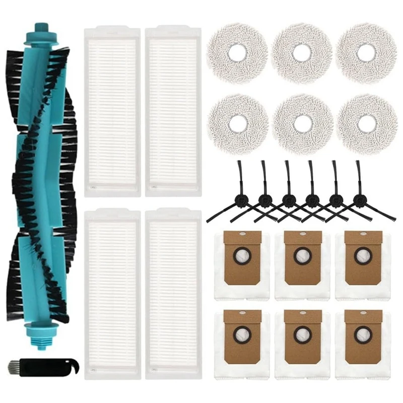 

For Cecotec Conga 11090 Robot Vacuum Cleaner Main Side Brush Hepa Filter Mop Cloth Dust Bags Replacement Parts-Y48A