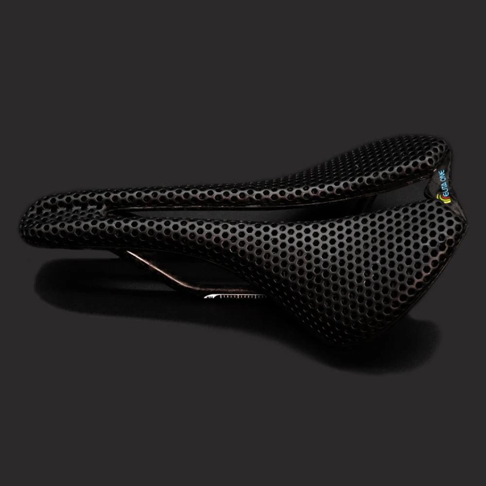 ELITAONE 3D-gedruckter Fahrradsattel aus Vollcarbon, ultraleichtes Fahrradsitzkissen für Rennräder und Mountainbikes, MTB-Sitz – Detail 11