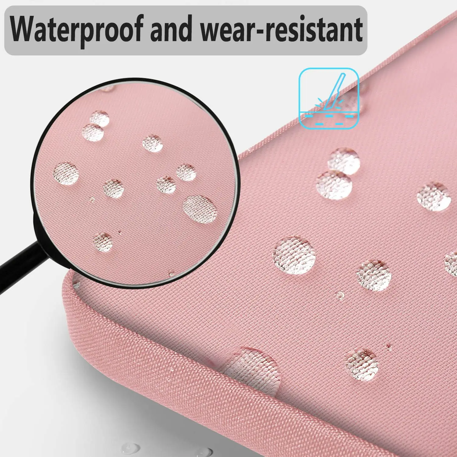 14 inch Laptop Shoulder Bag for Man and Women - Spill-Resistant Briefcase for MacBook 13-14" notebook - Image 3