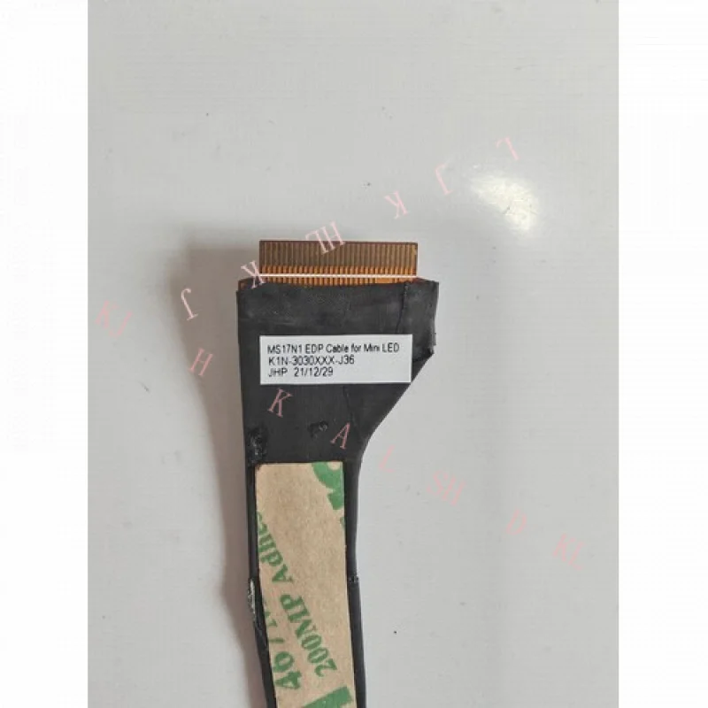 N MS17N1 MSI 크리에이터 Z17 Z17-A12UHST 미니 LCD EDP 케이블 비디오 케이블 40핀용