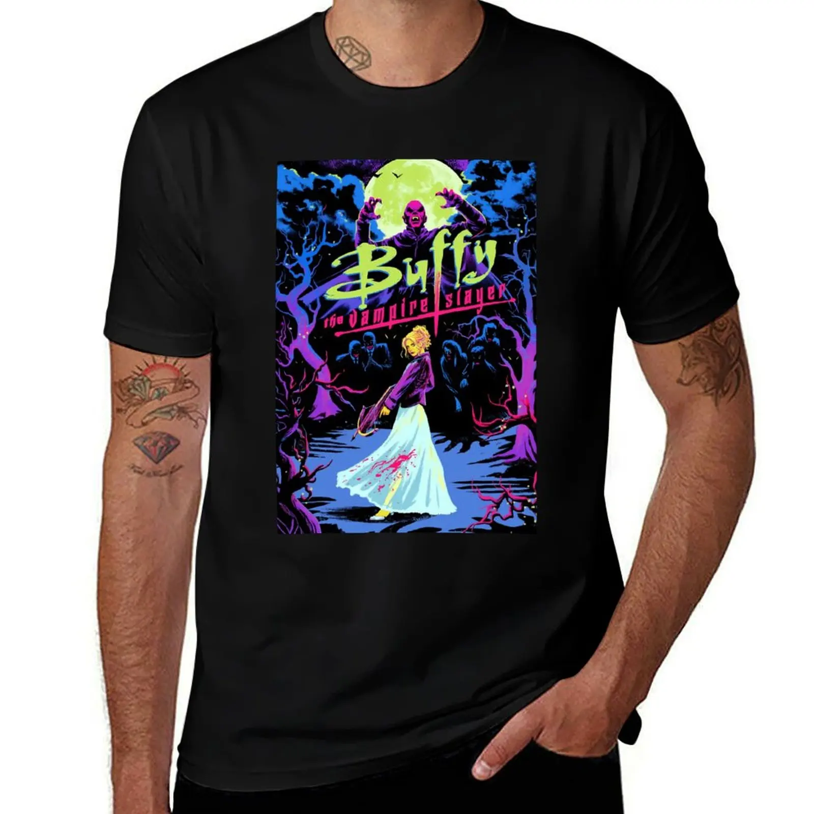 

The shirts graphic shirts Movie shirt Buffy for t man Horor funny T-Shirt for cotton cotton man man t T-Shirt t