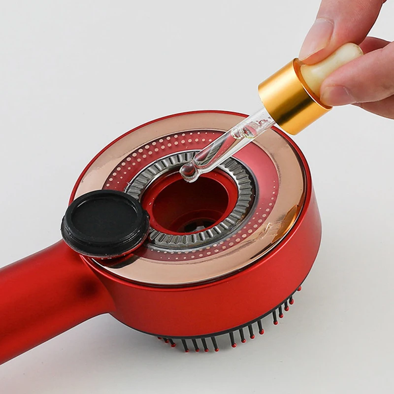 

Electric Vibration Massage Comb Red Light Therapy Hair Growth Massage Scalp Brush Anti Hair Loss Liquid Oil Applicator Hair Care