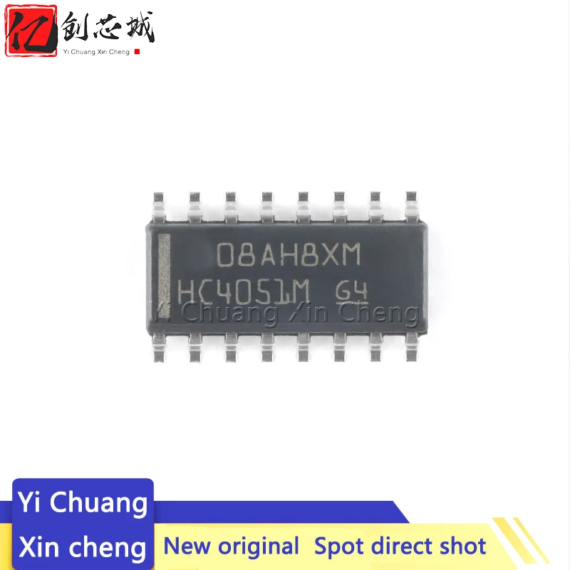 

10PCS New CD74HC4051M96 SOIC-16 Single Channel Analog Multiplexer Chip