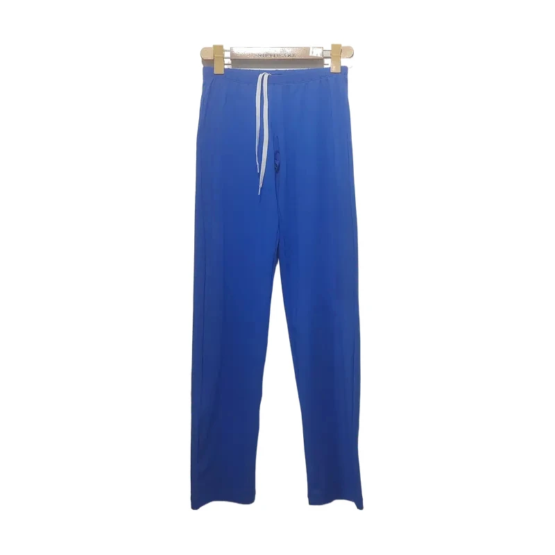 white sweatpants men's pure  Men's pajama pants Pure cotton  Sports casual pants  All season Wear
