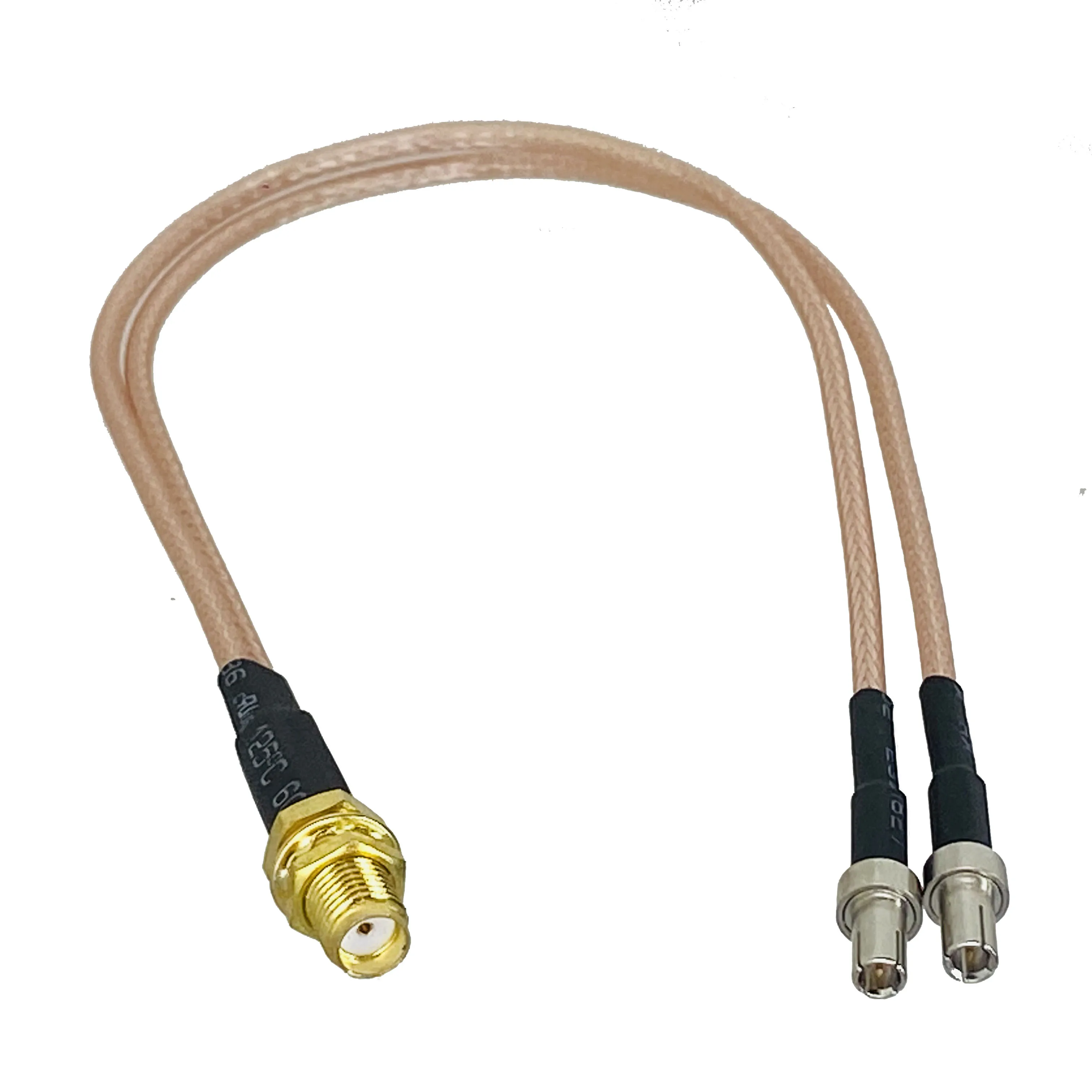 RG316 SMA RP SMA Female Bulkhead to CRC9 TS9 Male Plug Straight & Right Angle Connector RF Jumper pigtail Cable 4inch~10FT