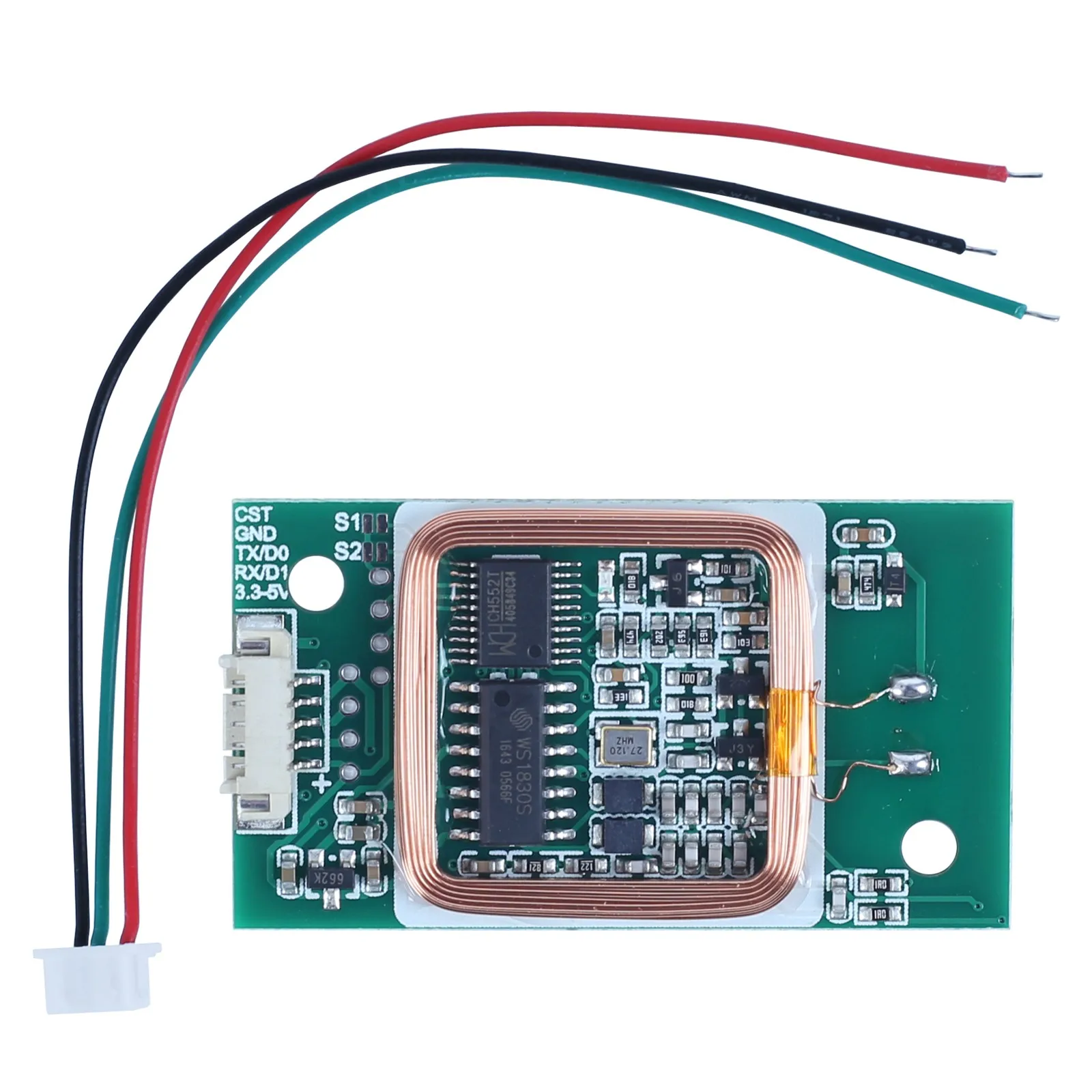 RFID Wireless Reader Module IC ID Card Reader 13.56MHz 125KHz Dual Frequency Wiegand WG26 WG34/ UART 5V 12V