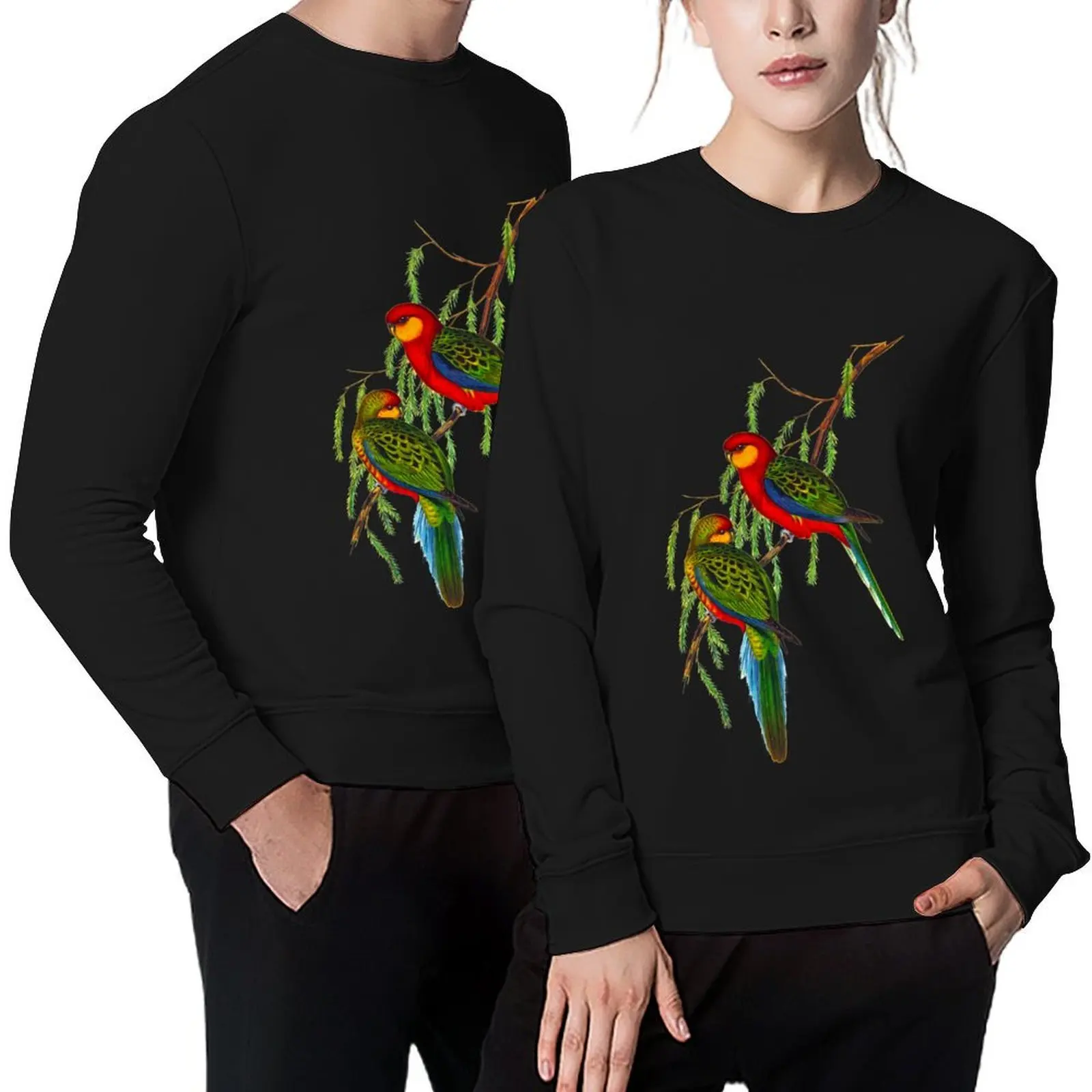 

Western Rosella Pullover men's winter sweater tracksuits men clothing tracksuit men sweatshirt