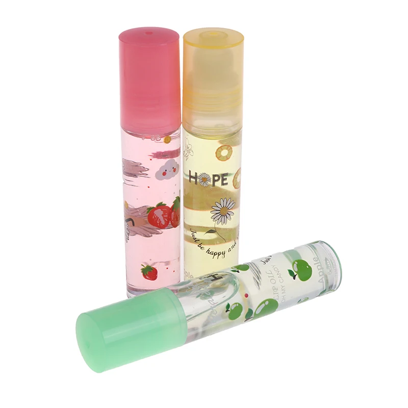 4g Crystal Jelly Lip Oil Hydrating Plumping Lip Coat For Lipstick Lip Gloss Tinted Clear Lip Plumper Serum Care Fruit Lip Balm