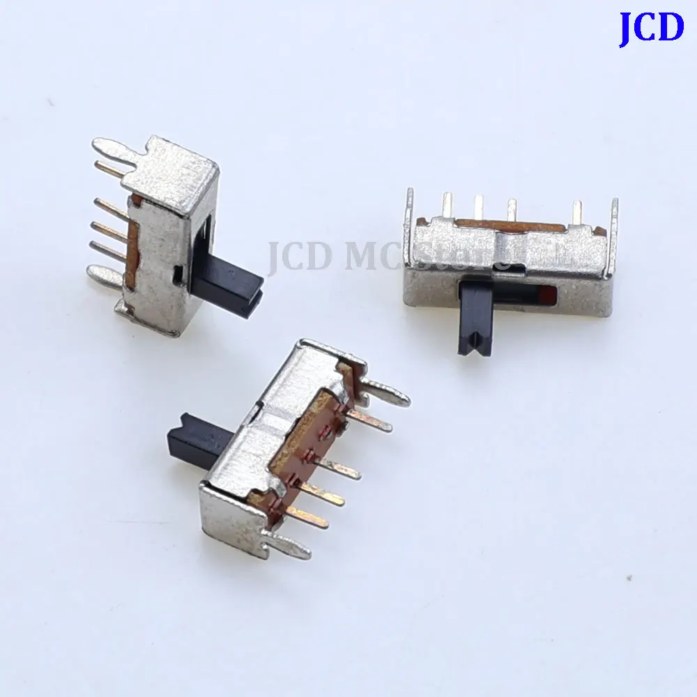 

10-100Pcs/Lot Slide Switch SS13D07VG4 3 Position SPDT 1P3T 6 Pin PCB Panel Mini Vertical Slide Switch SS13D07 VG4