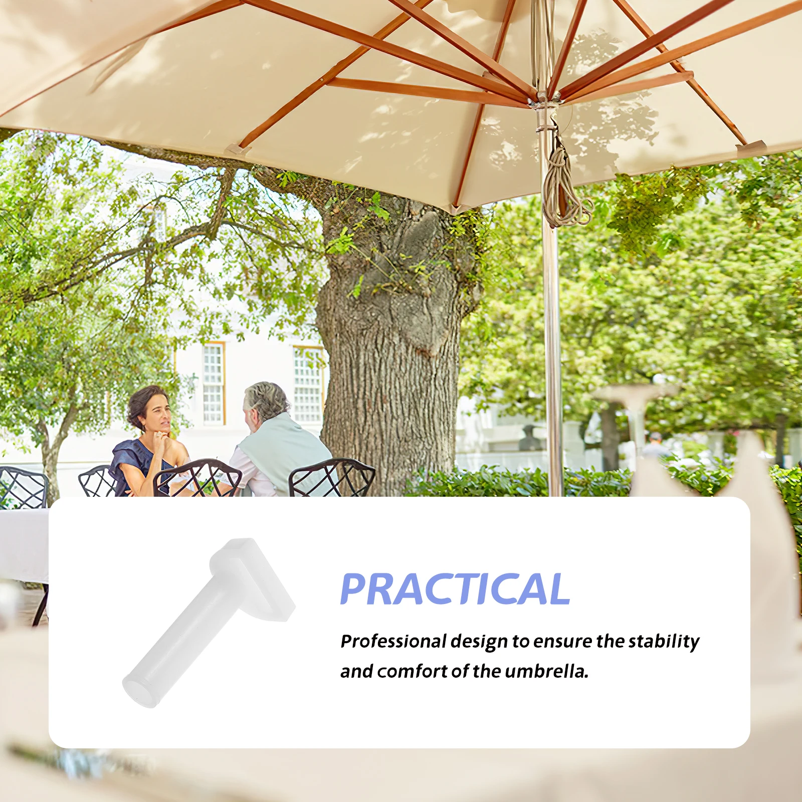 

10 шт., бусины для уличного зонта, прочный пластик, сменная фурнитура для палатки, аксессуары для патио, многоцелевой запасной консоль