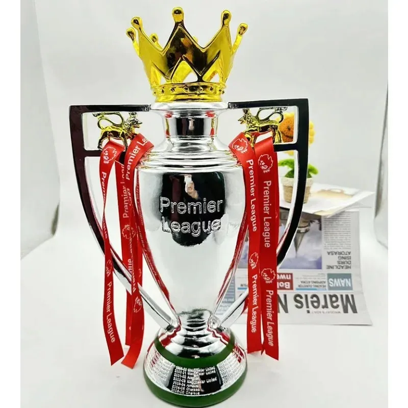 Premier League Trophy Making Resin Fan Supplies Liverpool Football Champions League Souvenirs Resin Trophy Football Decoration