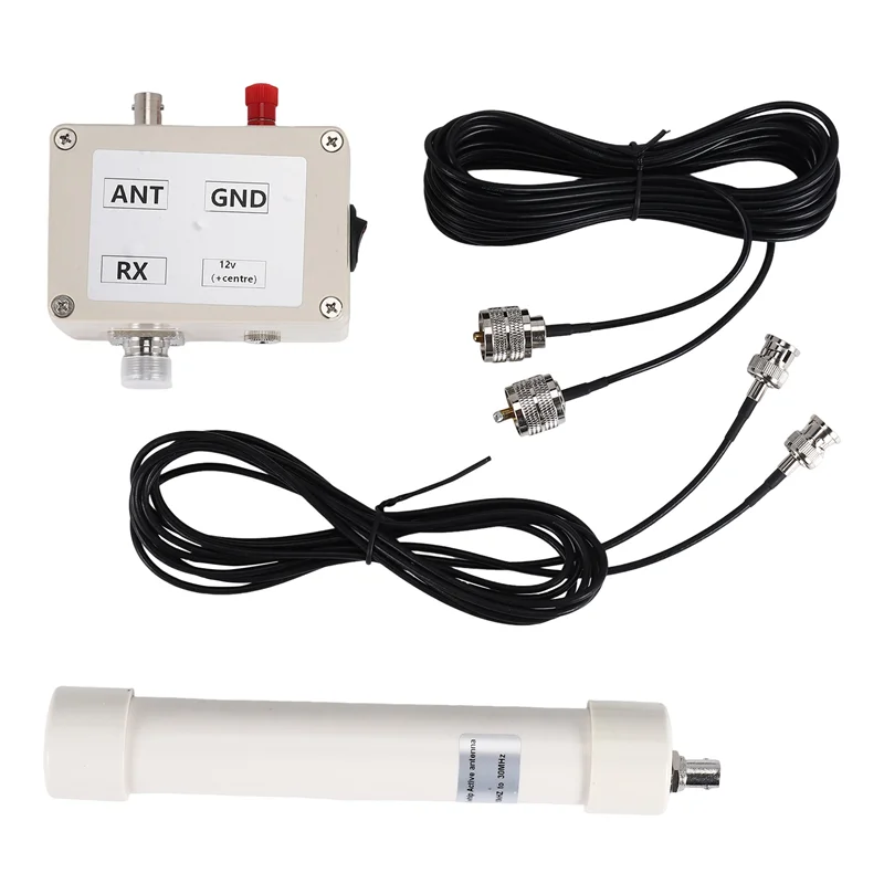Mini Whip VLF LF  VHF Active Receiving Antenna-A09I